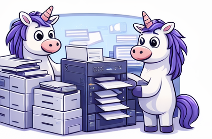 Unicorn IT Group Managed Print illustration