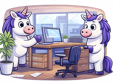 Unicorn IT Group Office Fit Outs illustration